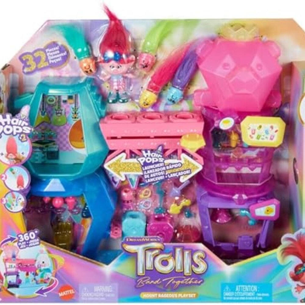 Trolls Hair Pops Playset 🎉